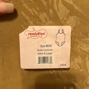 Two Nude camisole body suit